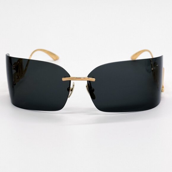 NEW DG2319 02/87 DOLCE&GABBANA GOLD SHIELD SUNGLASSES DG2319 - Picture 4 of 8